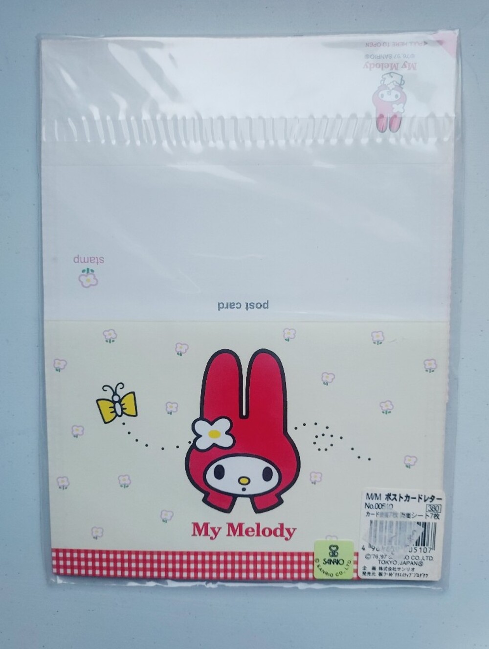 Cute Sanrio Red My Melody Postcard letter set